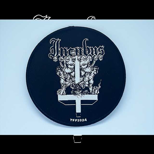 INCUBUS 'God Died On His Knees' Woven Patch อาร์มแบบทอ (Size 9.5 Cm.)