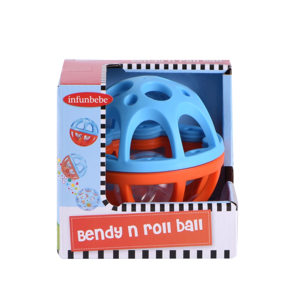 Wel-B x Infunbebe Bendy n Roll Ball (ยางกัด ลูกบอล) - ของเล่นเด็ก ฝึกทักษะ เสริมสร้างพัฒนาการ ลูกบอล