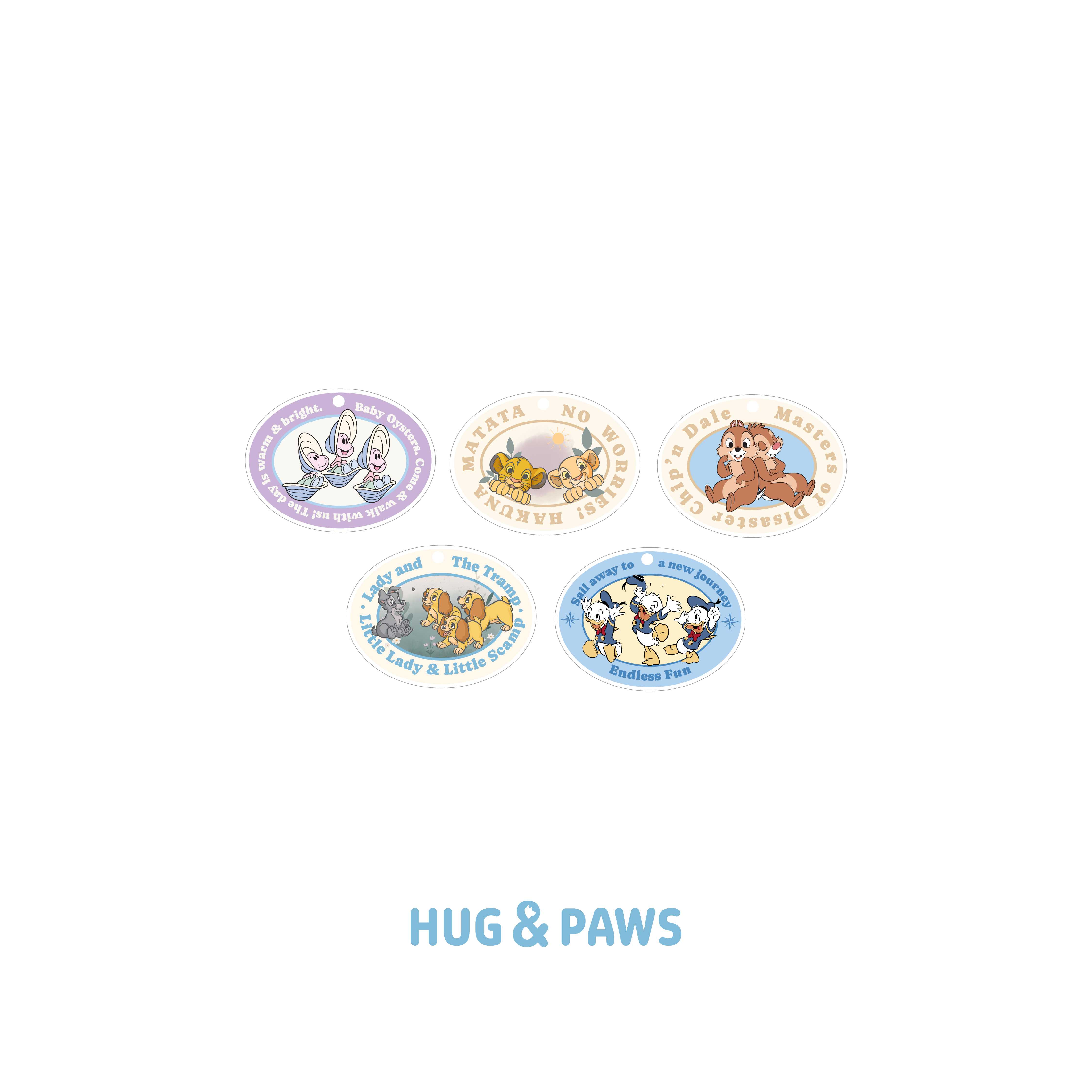 Disney | RAVIPA Ellipse Keyring พวงกุญแจทรง Ellipse