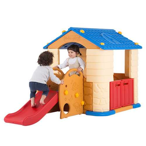 PH-SL7338 บ้านสไลด์ Edu.play หลังคาน้ำเงิน