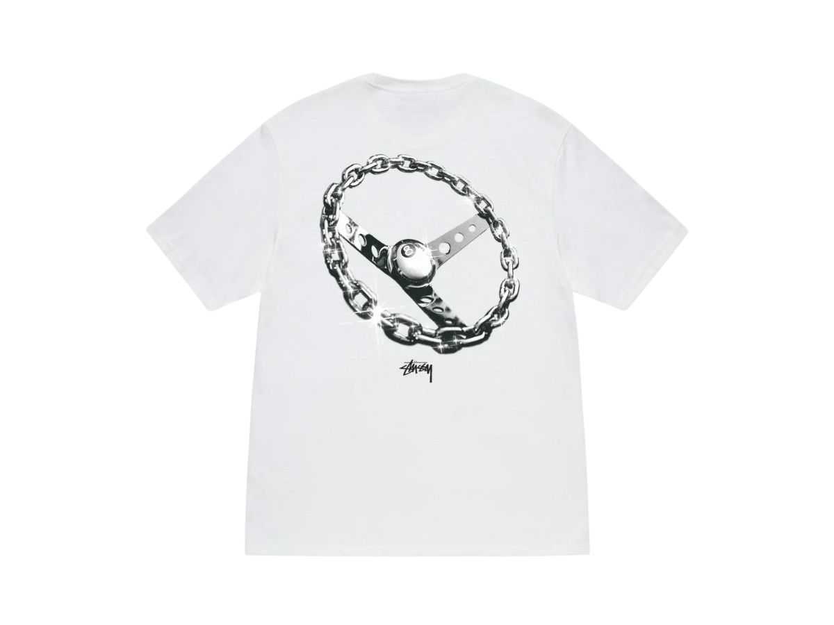 Stussy Chain-Link Tee White