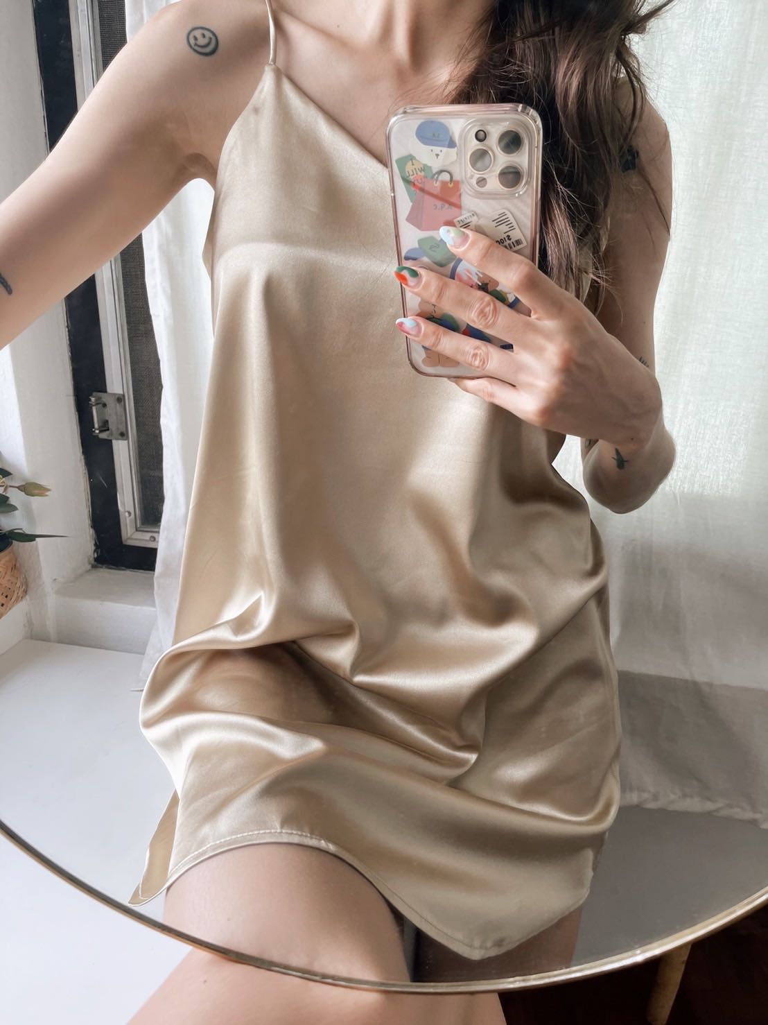 Hazelnut Slip dress