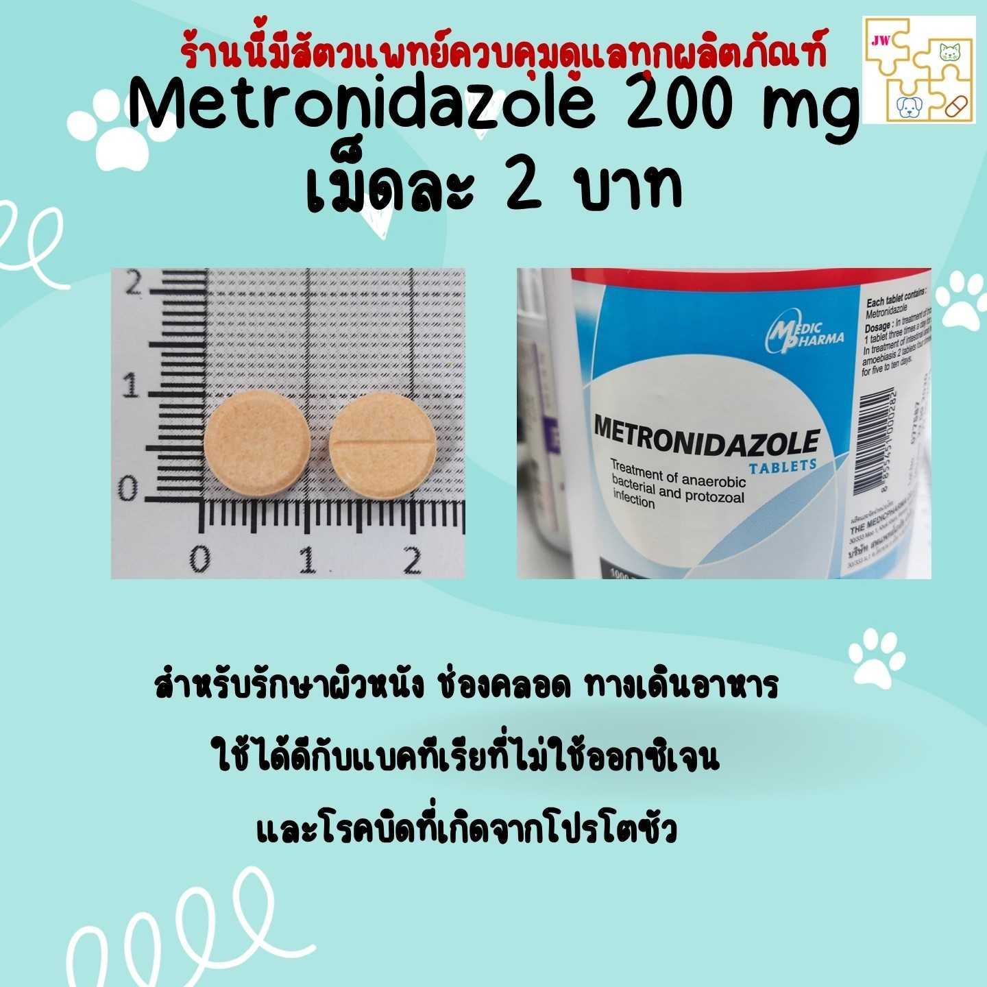 Metronidazole ยาปฏิชีวนะ