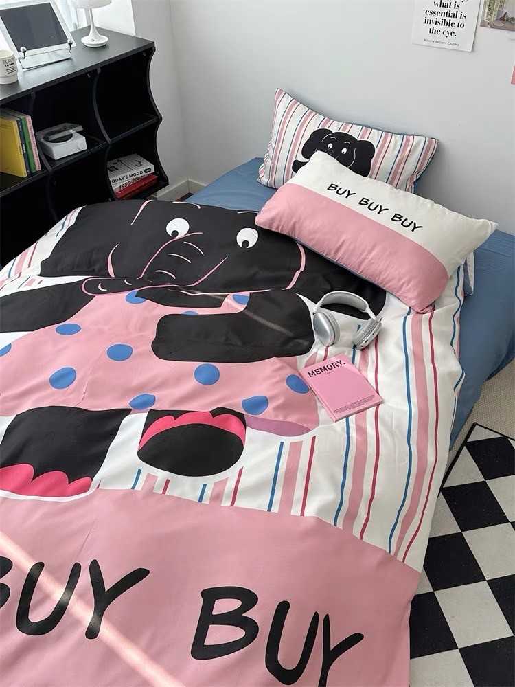 - PREORDER - ชุดผ้าปูที่นอน ลายการ์ตูน ผ้าคอตตอน100% ( มีขนาด 3.5-6 ฟุต )