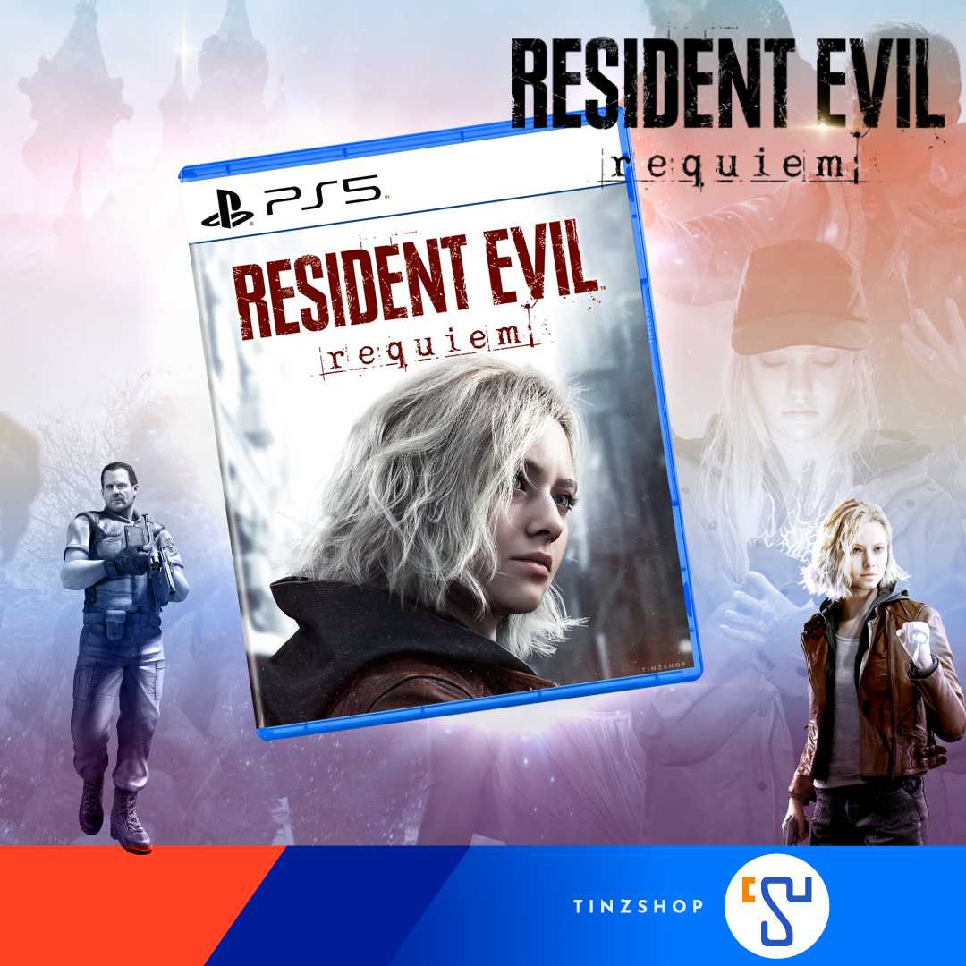 PlayStation 5 PS5 Game Resident Evil Requiem : แผ่นเดี่ยวไม่มีของแถม