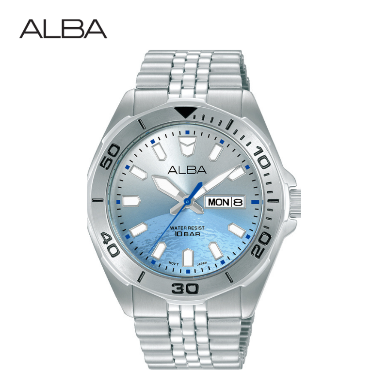 ALBA นาฬิกาข้อมือ Sportive Quartz รุ่น AV3587X ขนาด 42 mm.
