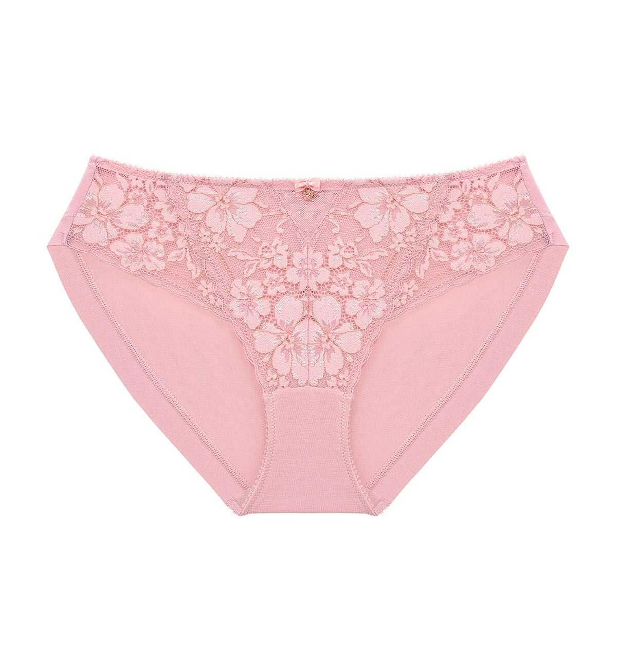 NEW Triumph 10225973 Florale Lunisolace Midi-P 1596 กางเกงชั้นในรูปแบบมิดี้ สีชมพู
