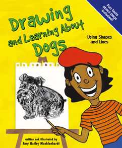 หนังสือภาษาอังกฤษออนไลน์ Drawing and Learnning About Dog  ฝีกทักษะภาษาอังกฤษ พร้อมแบบฝีกหัด