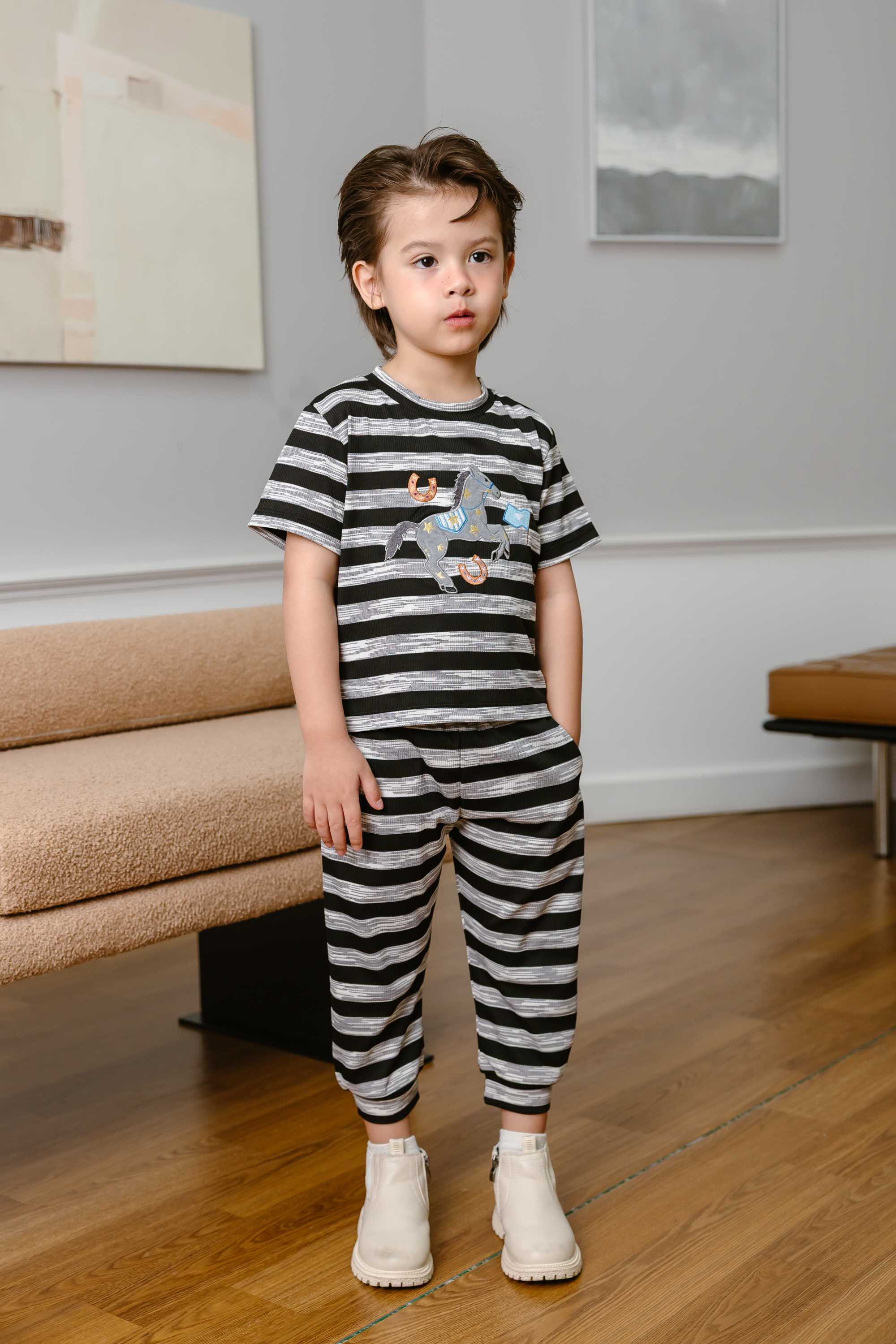 PF - Boy Set  - Black