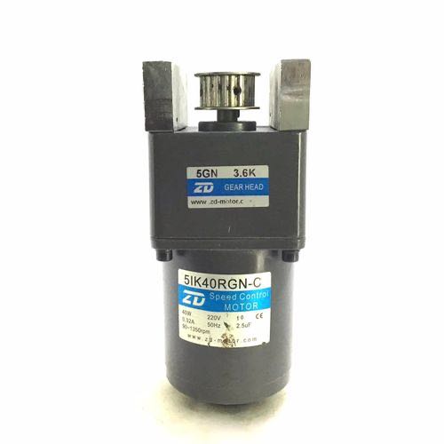 Motor Gear ZD GEAR:5GN 3.6K ,Motor 5IK40RGN-C 40W