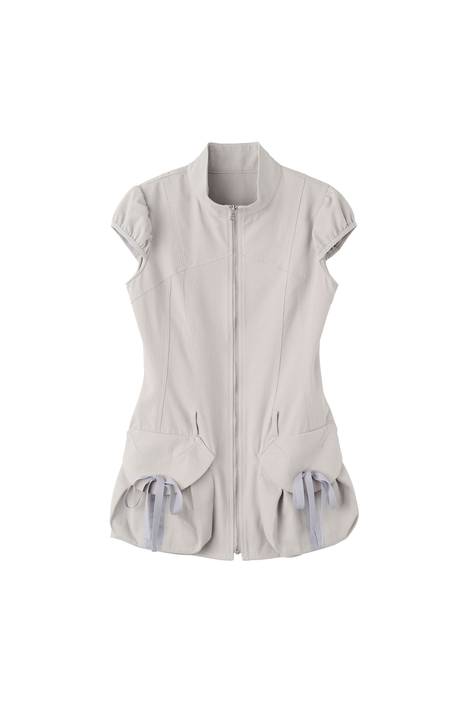 (pre,รวมส่ง) Cargo Zip-Up Dress/sculptor