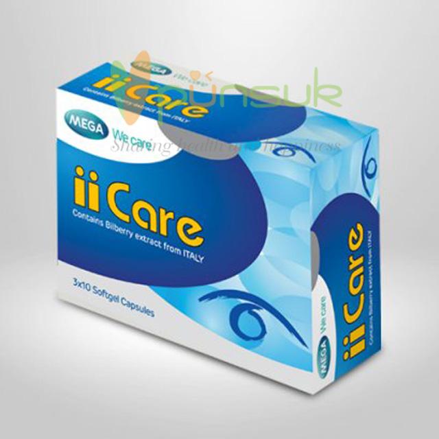 MEGA We care ii Care (30 Capsules) เมก้า วีแคร์ อาย แคร์ ลูทีน