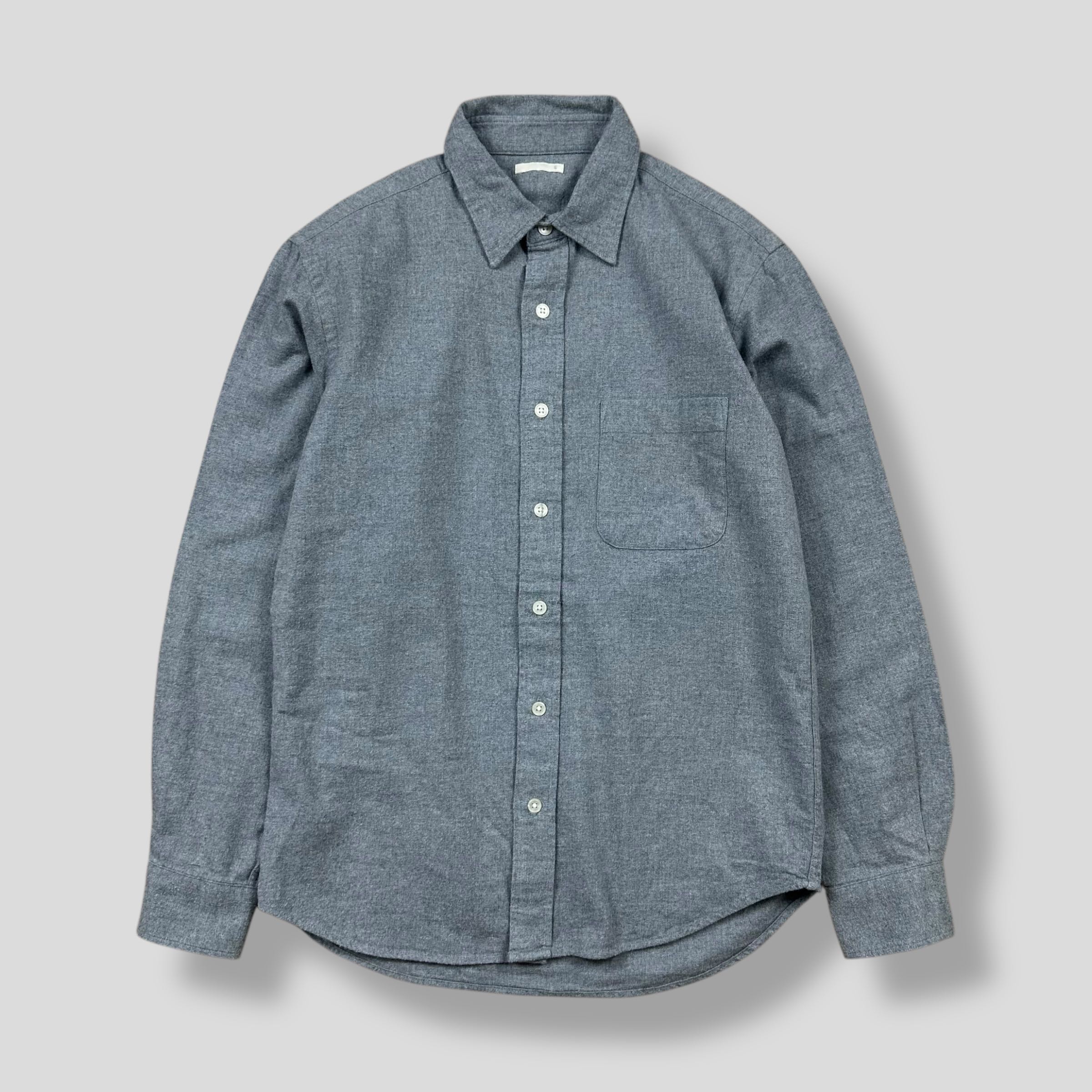 GU FLANNEL POCKET SHIRT 