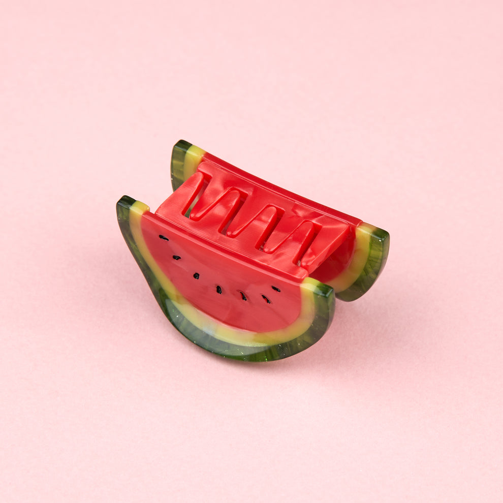 Coucou Suzette Mini Hair Claw - Watermelon