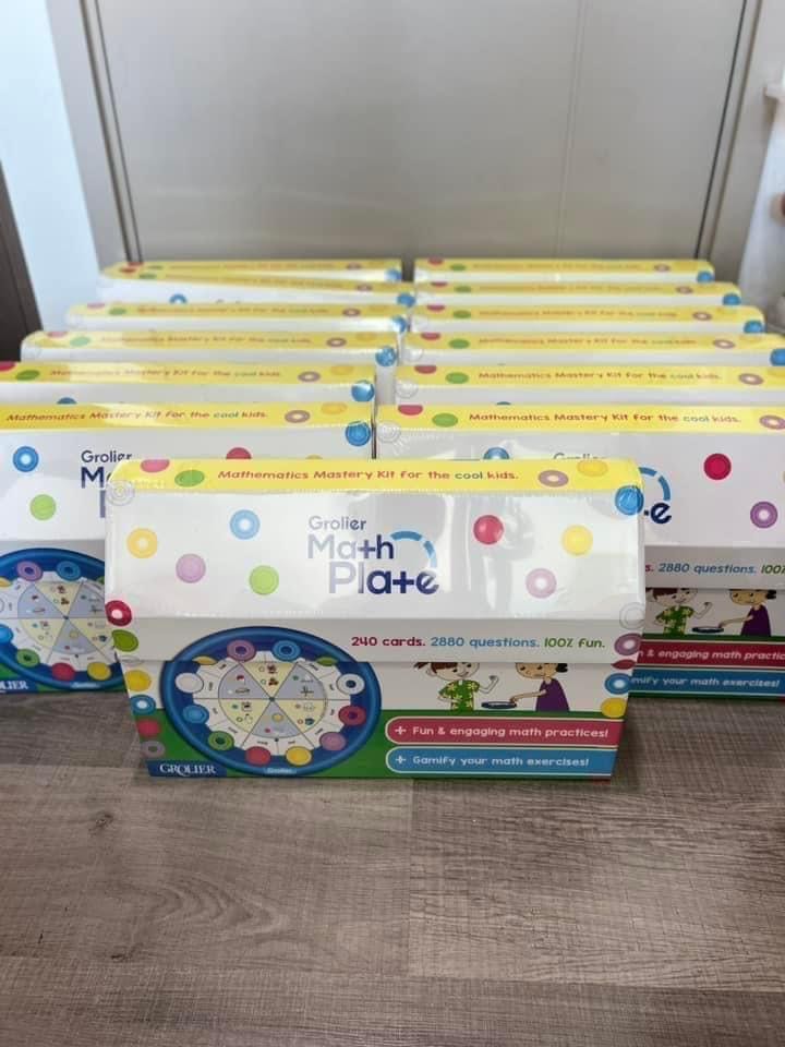 Grolier Math Plate ใหม่ ในซีล