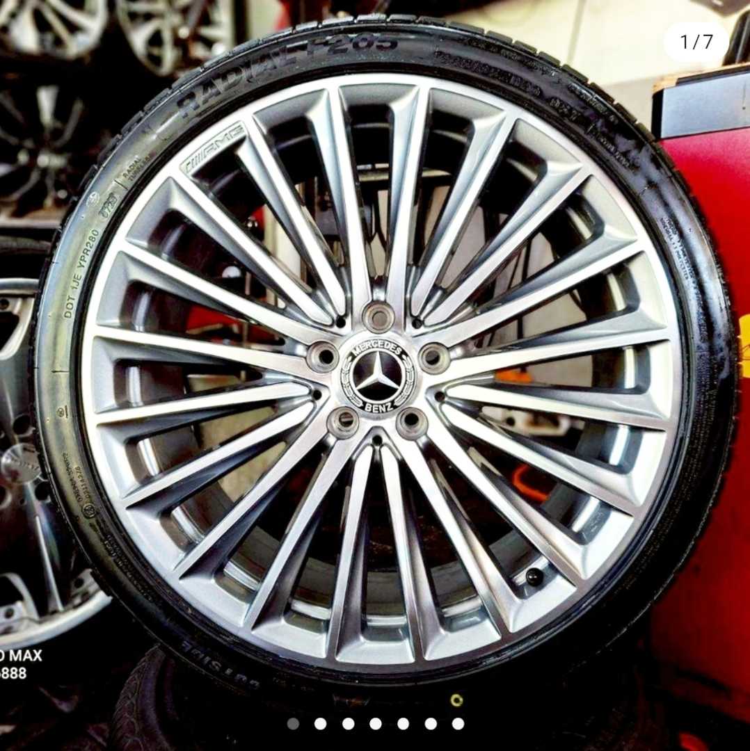 ปี25 ล้อ Mercedes Benz แท้ขอบ20 ใส่ C Class E Class รายCLS หน้า8J หลัง9J 1543368  91160568  91157568