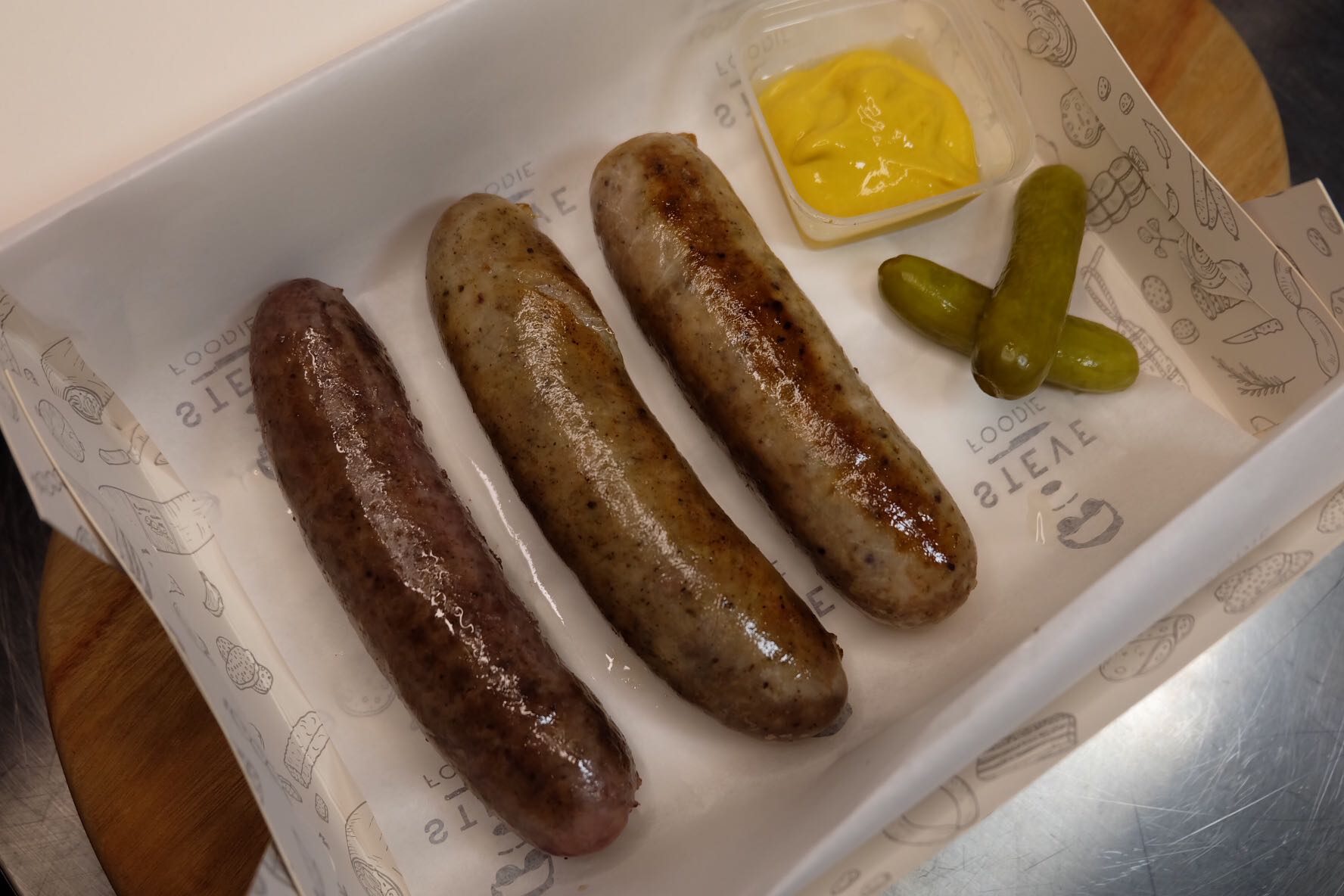 Beef and Pork Sausage Set