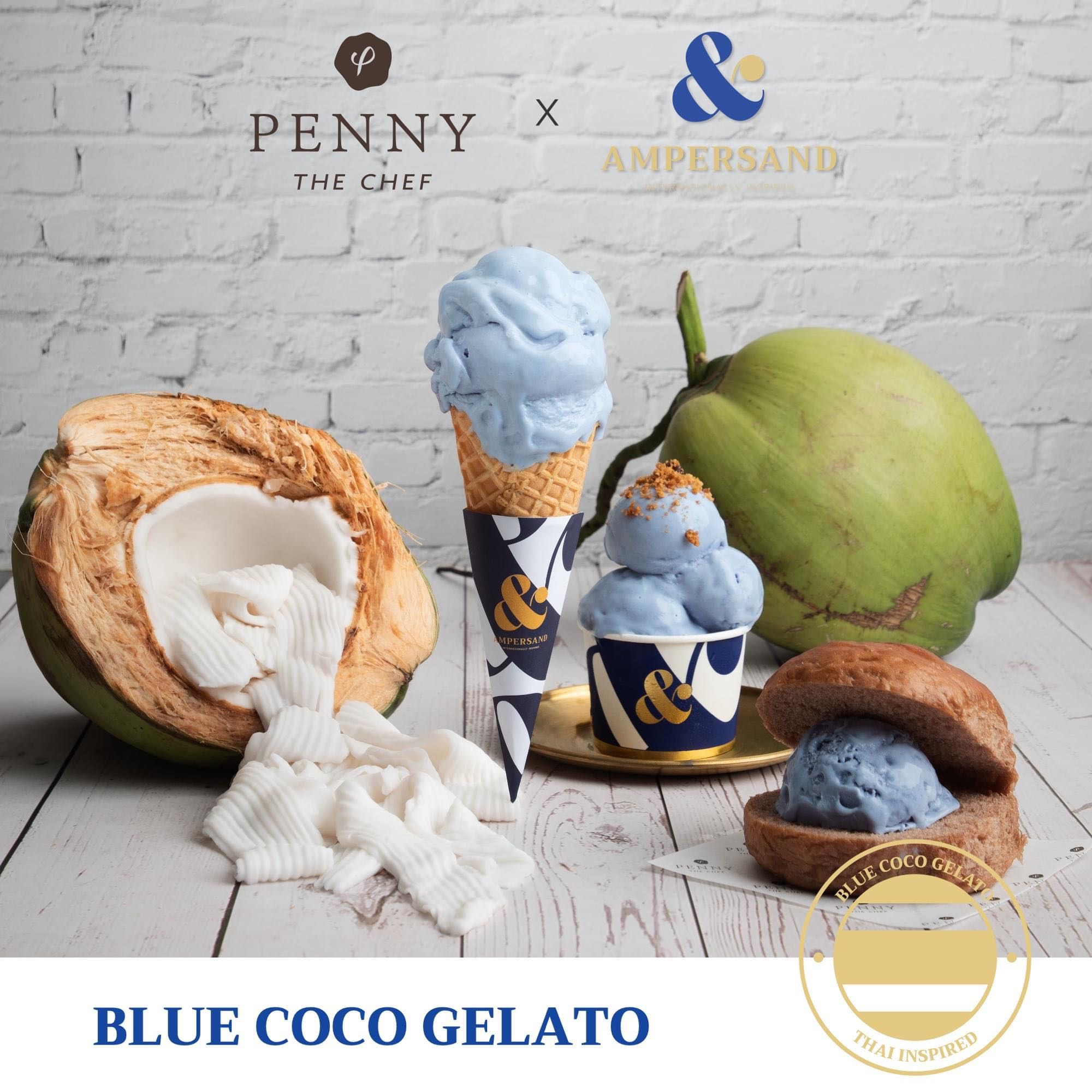 Blue Coco Gelato