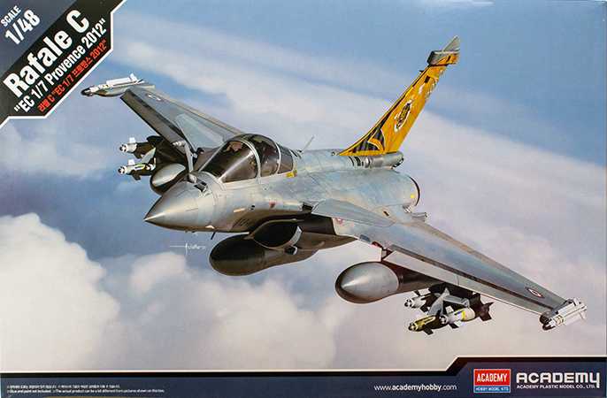 1/48 Rafale C EC 1/7 Provence 2012