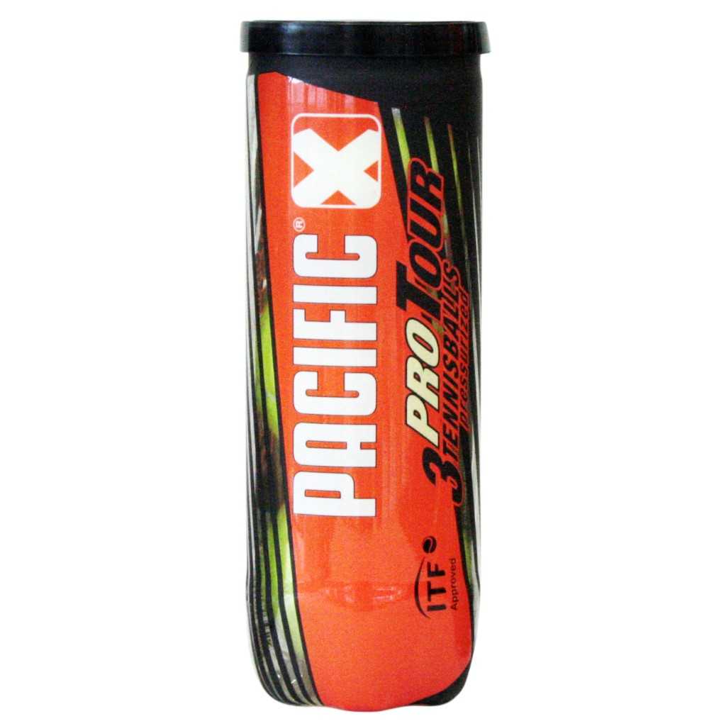 PACIFIC ลูกเทนนิส Pro Tour (1x3 ลูก) /Pro Tour Tennis Ball - ลูกบอลของมืออาชีพเพื่อแข่งขัน (PC5121)