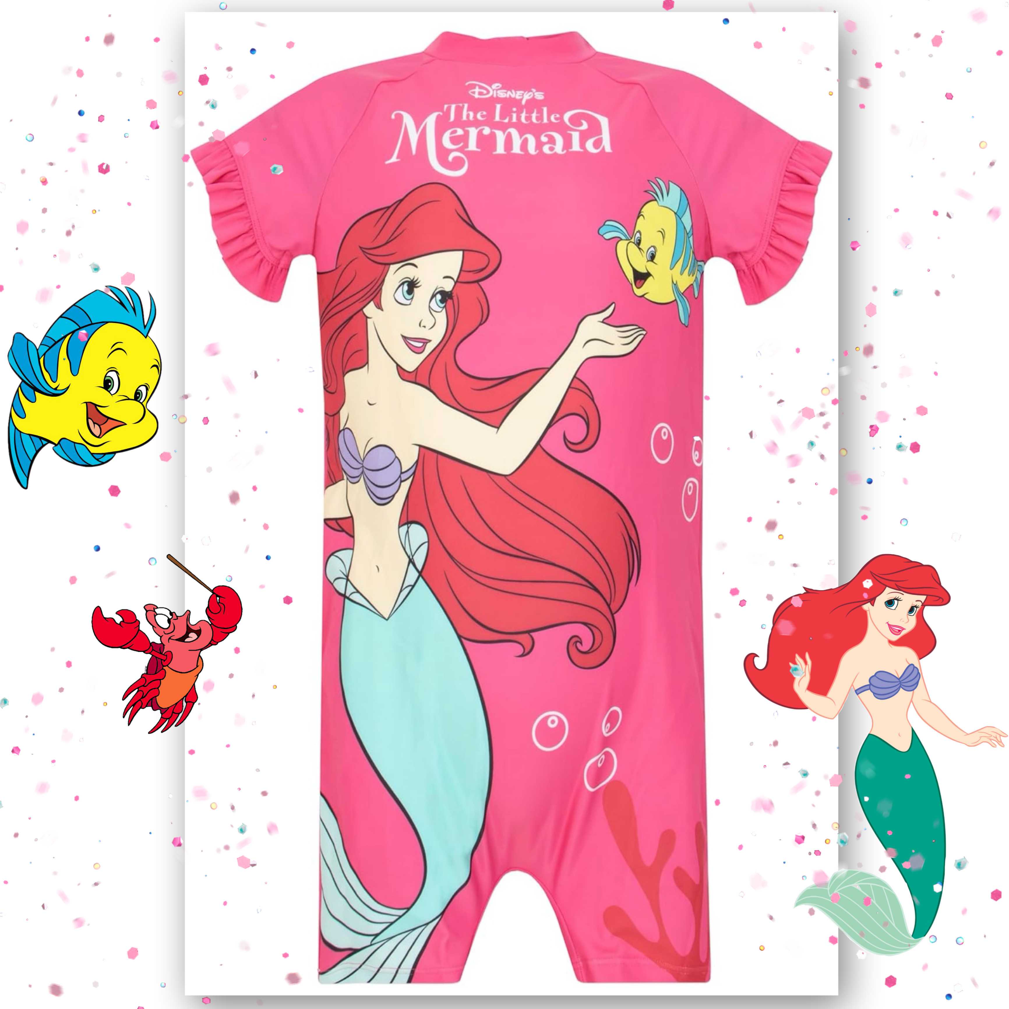 Preorder12-18วัน- (UK)ชุดว่ายน้ำแอเรียล ลิขสิทธิ์แท้  /Sz  18m-8y