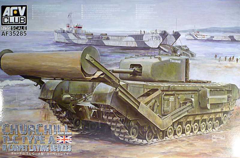1/35 Churchill TLC TYPE A with Carpet Laying Device