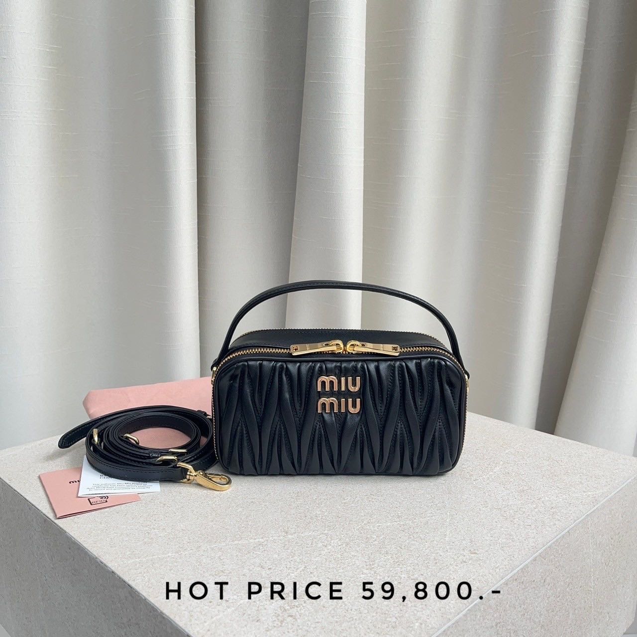 Miumiu Shoulder bag / black