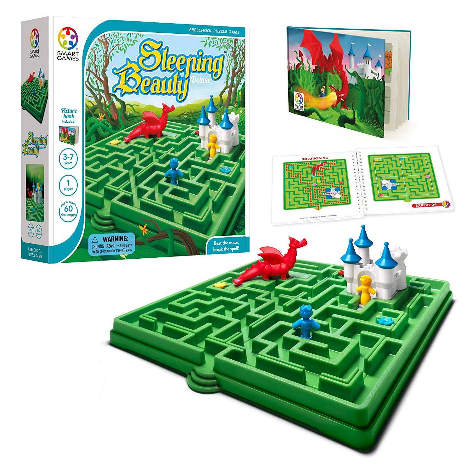 SMART GAMES, Sleeping Beauty ของเล่นฝึกสมอง สำหรับ 3-7 ปี ลิขสิทธิ์แท้เบลเยียม ร้านเป็นตัวแทนในไทย