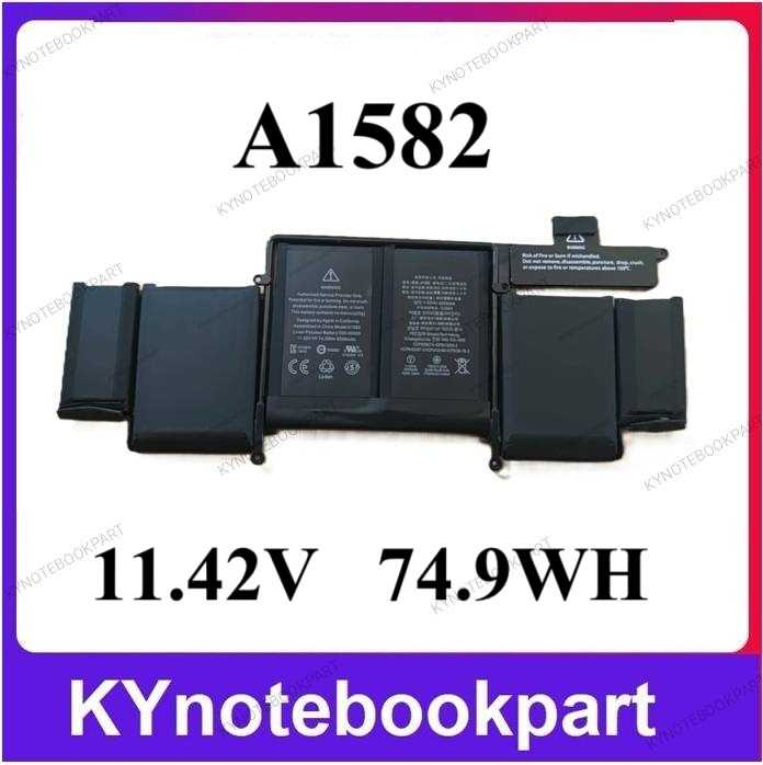 แบตเตอรี่โน้ตบุ๊ค ของแท้ ORIGINAL  Mac Book PRO RETINA 13 A1502 ปี 2015  A1582