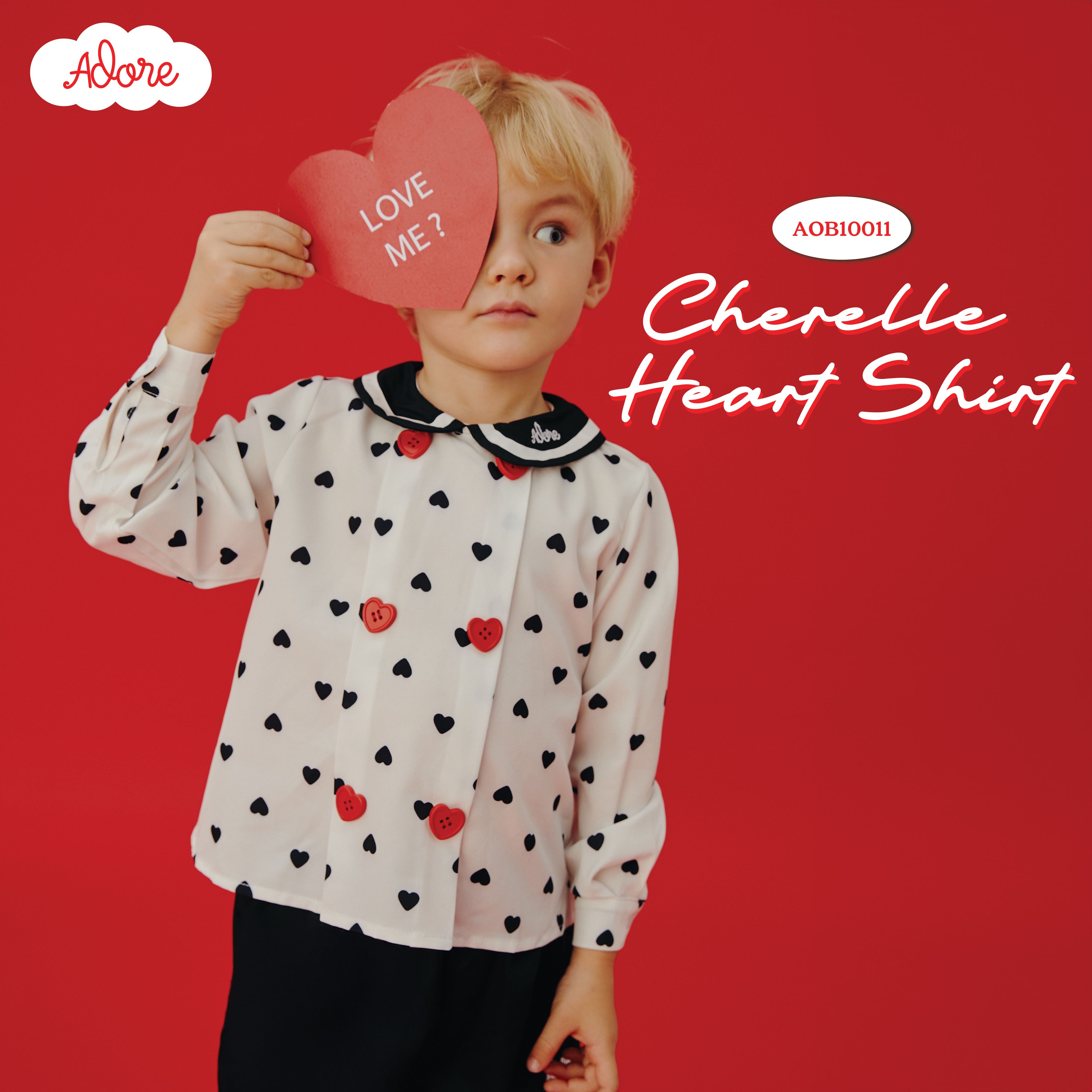 ADORE2112 AOB10011 : CHERELLE HEART SHIRT