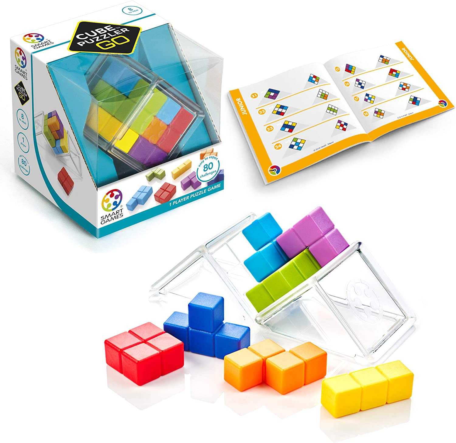 SMART GAMES, Cube Puzzler Go ของเล่นฝึกสมอง สำหรับ 8 ปี+ ลิขสิทธิ์แท้เบลเยียม ร้านเป็นตัวแทนในไทย