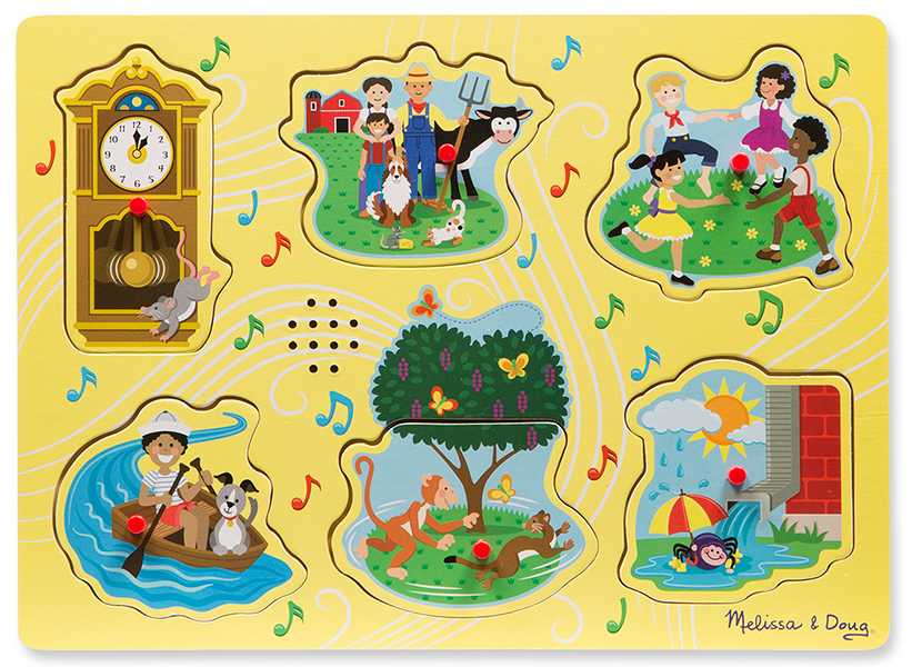 Sound Puzzle Nursery#Melissa&Doug