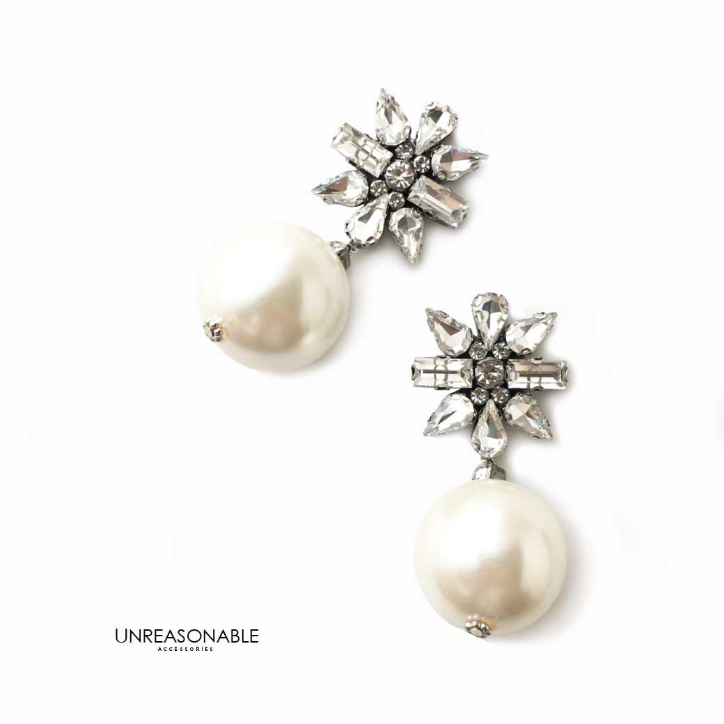 UA0701-01 #Crystal #Pearl #Drop #Earrings #2021