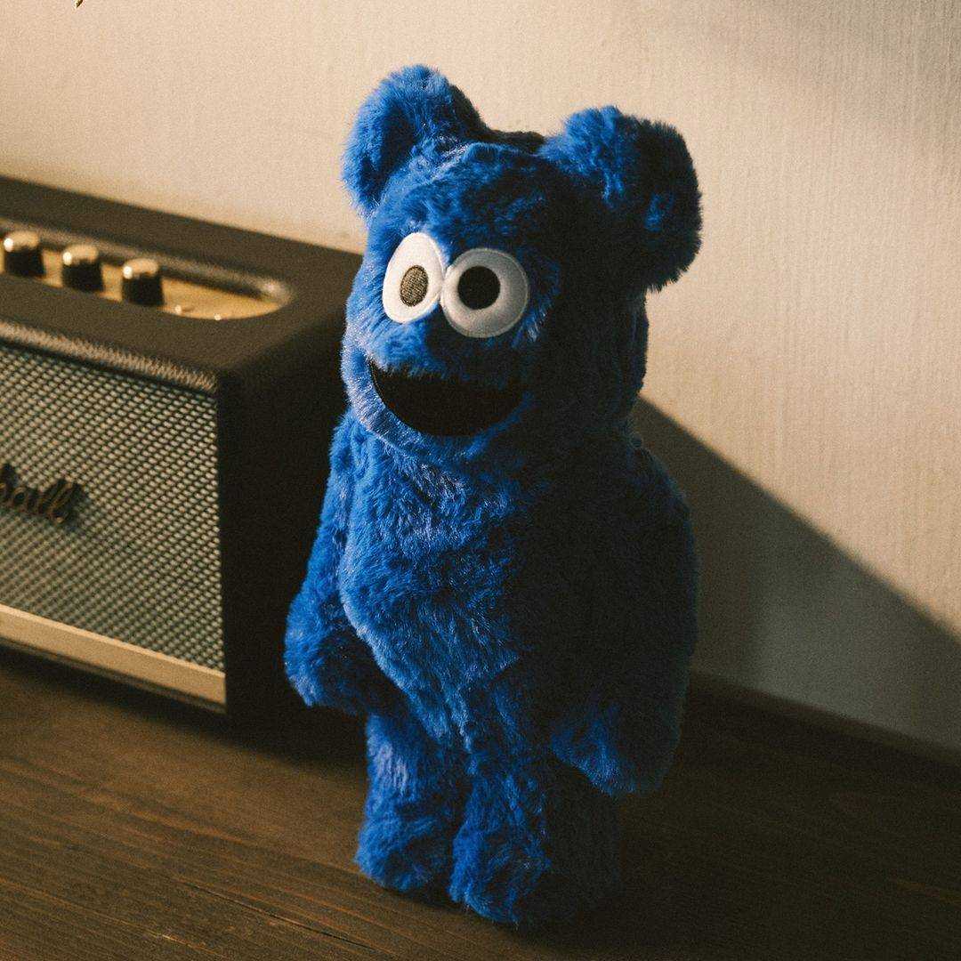 Be@rbrick Sesame Street Cookie monster 1.0 costume 400%