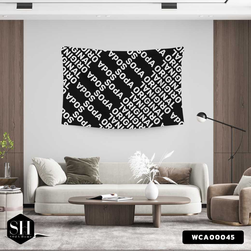 ผ้าแขวนผนัง  SOdA ORIGINAL  WCA00045 #SOdAhome #SOdAoriginal #WallCloth