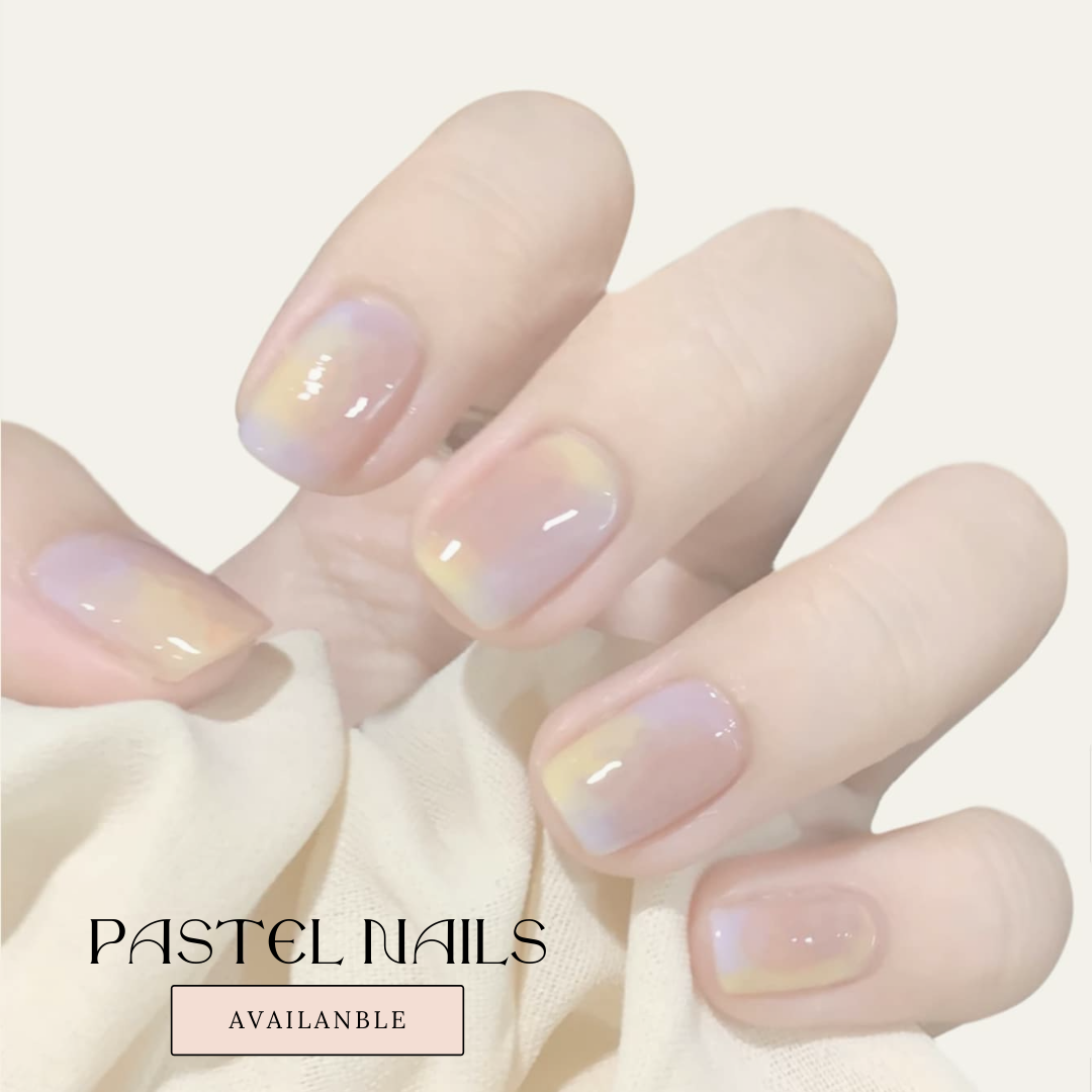 Pastel Acrylic Nails #1