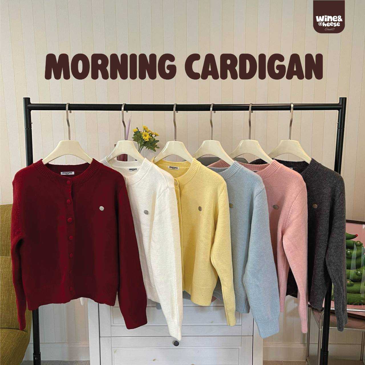 WC Morning Cardigan ผ้าหนานุ่ม WC0012