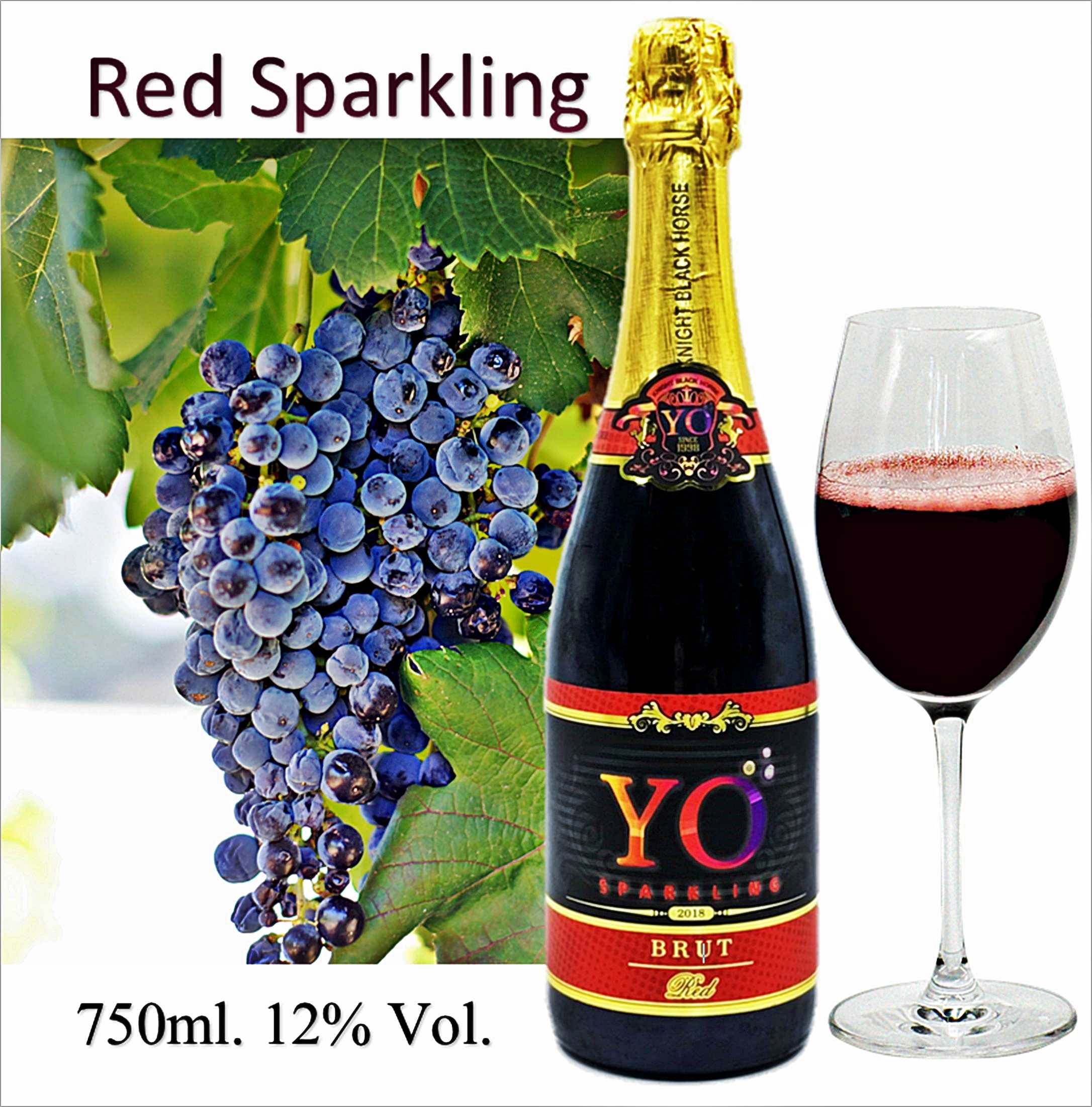 สปาร์คกลิ้งแดง ( YO SPARKLING )