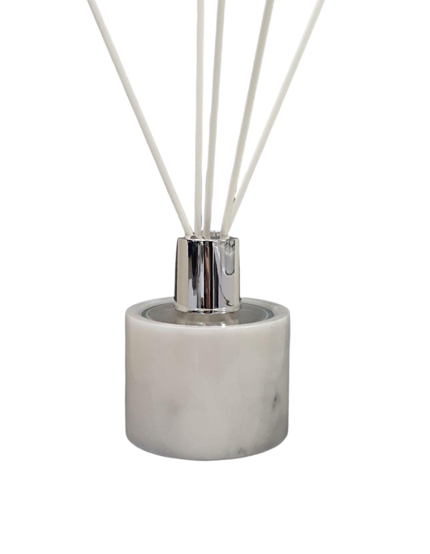 Reed diffuser bottle, Marble, White
