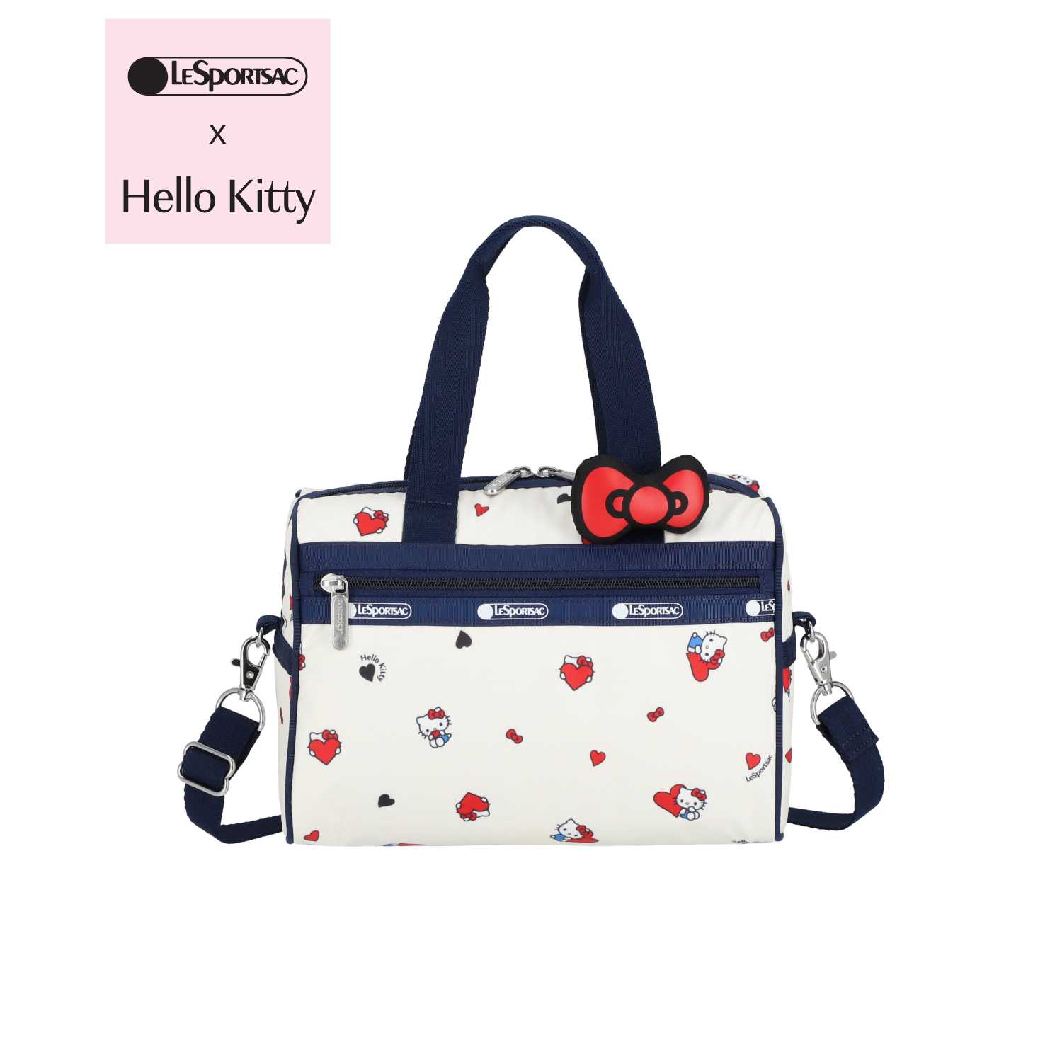 Lesportsac Everyday SmallSatchel Bag Shoulder Bag  Style 3868 Lesportsac x Hello Kitty