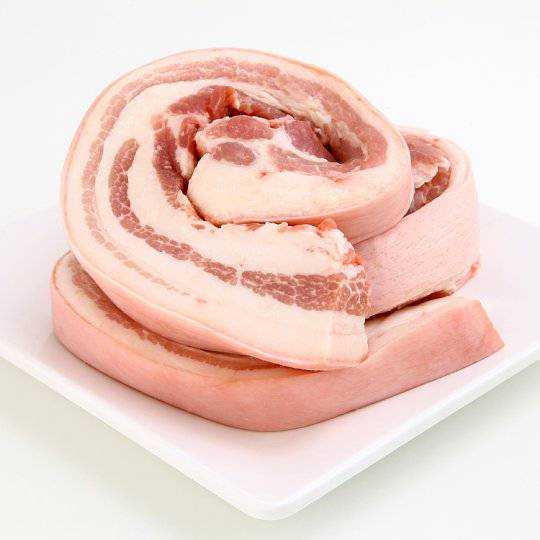 หมูสามชั้นเส้น 1000g