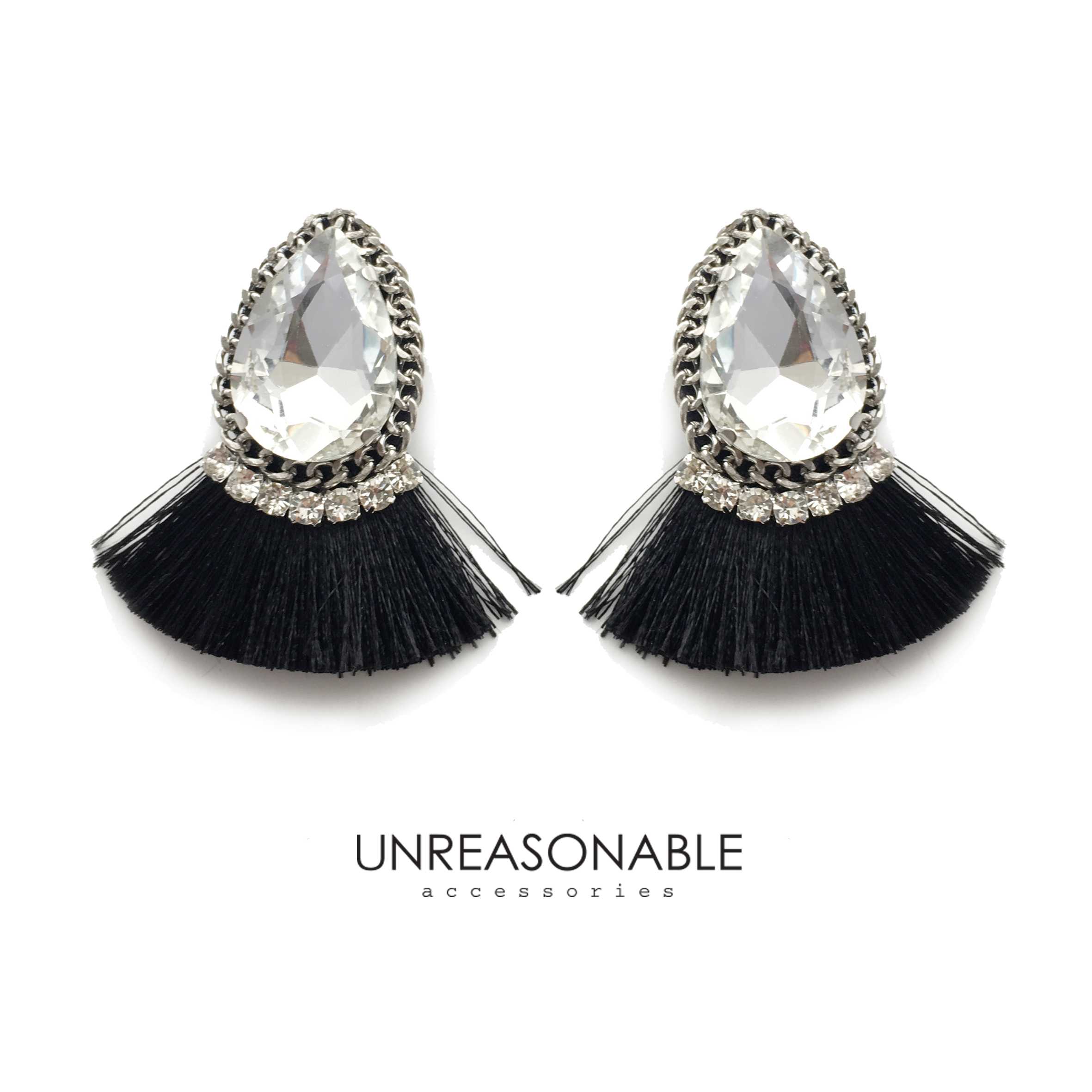 ต่างหูพู่ Tassel Earrings : UA0570-01