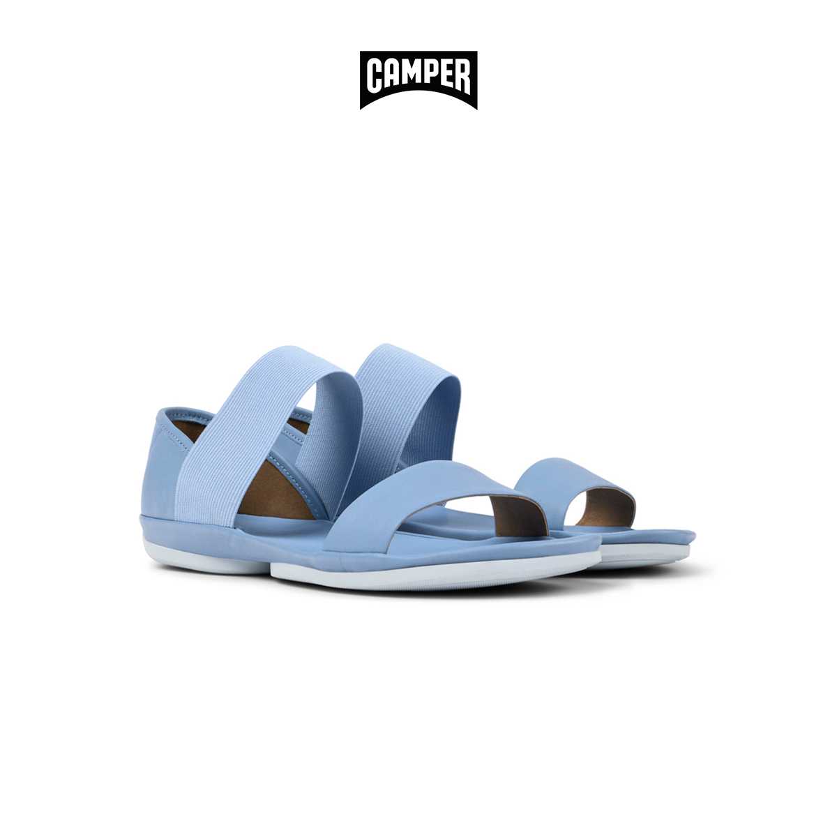 CAMPER รองเท้าแตะ ผู้หญิง รุ่น Right Nina สีฟ้า / สีน้ำเงิน ( SAN -  21735-087 )