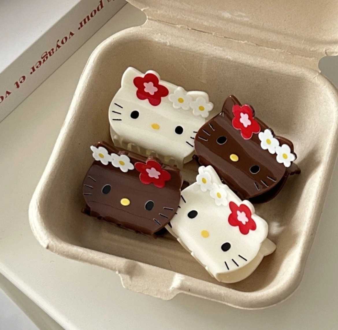 HELLO KITTY HAIR CLIP 
