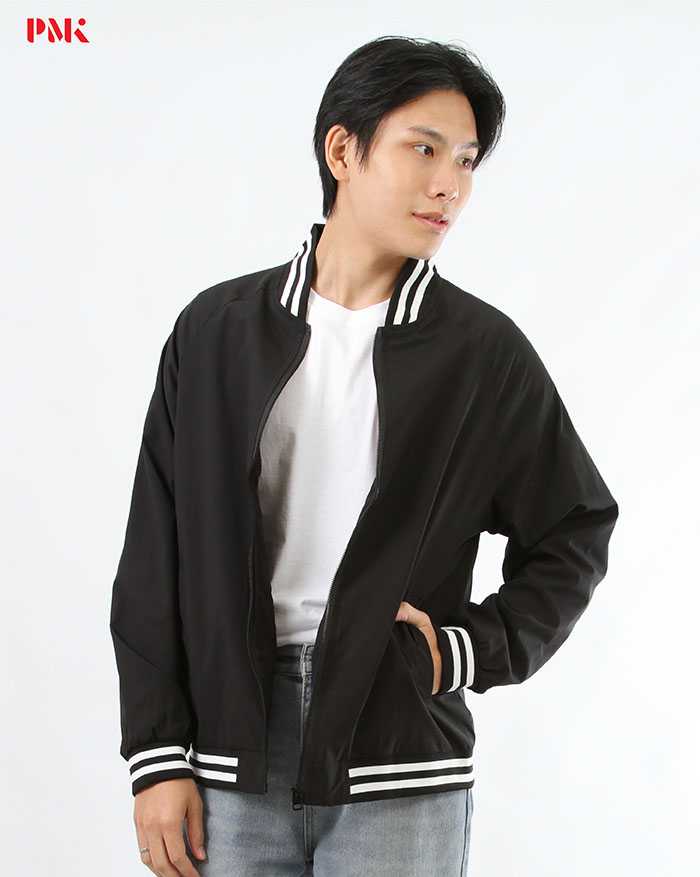 เสื้อแจ็คเก็ต Baseball Premium ทรง Bomber - POLOMAKER