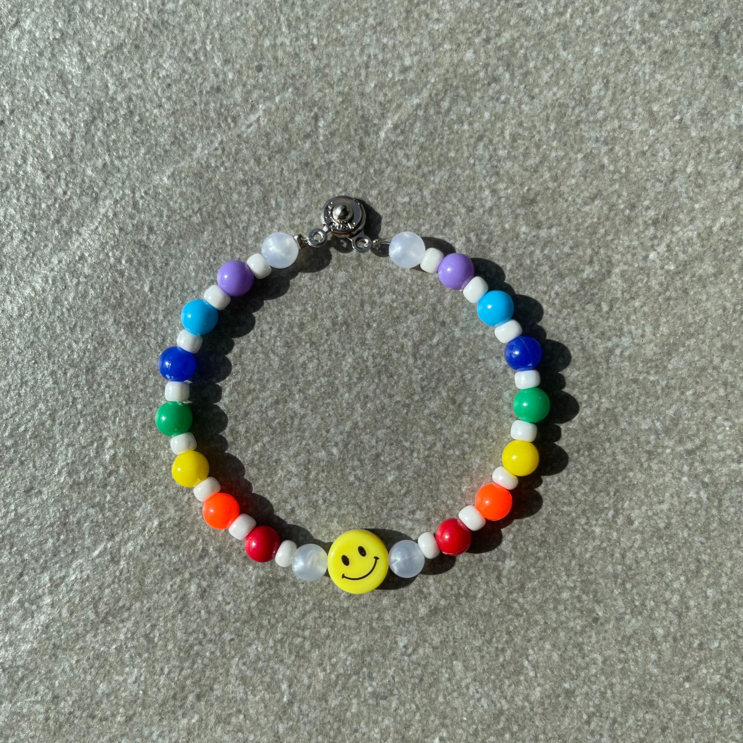 ☻︎ พร้อมส่ง ☻︎ (Ready to ship!) Smiley Bracelet