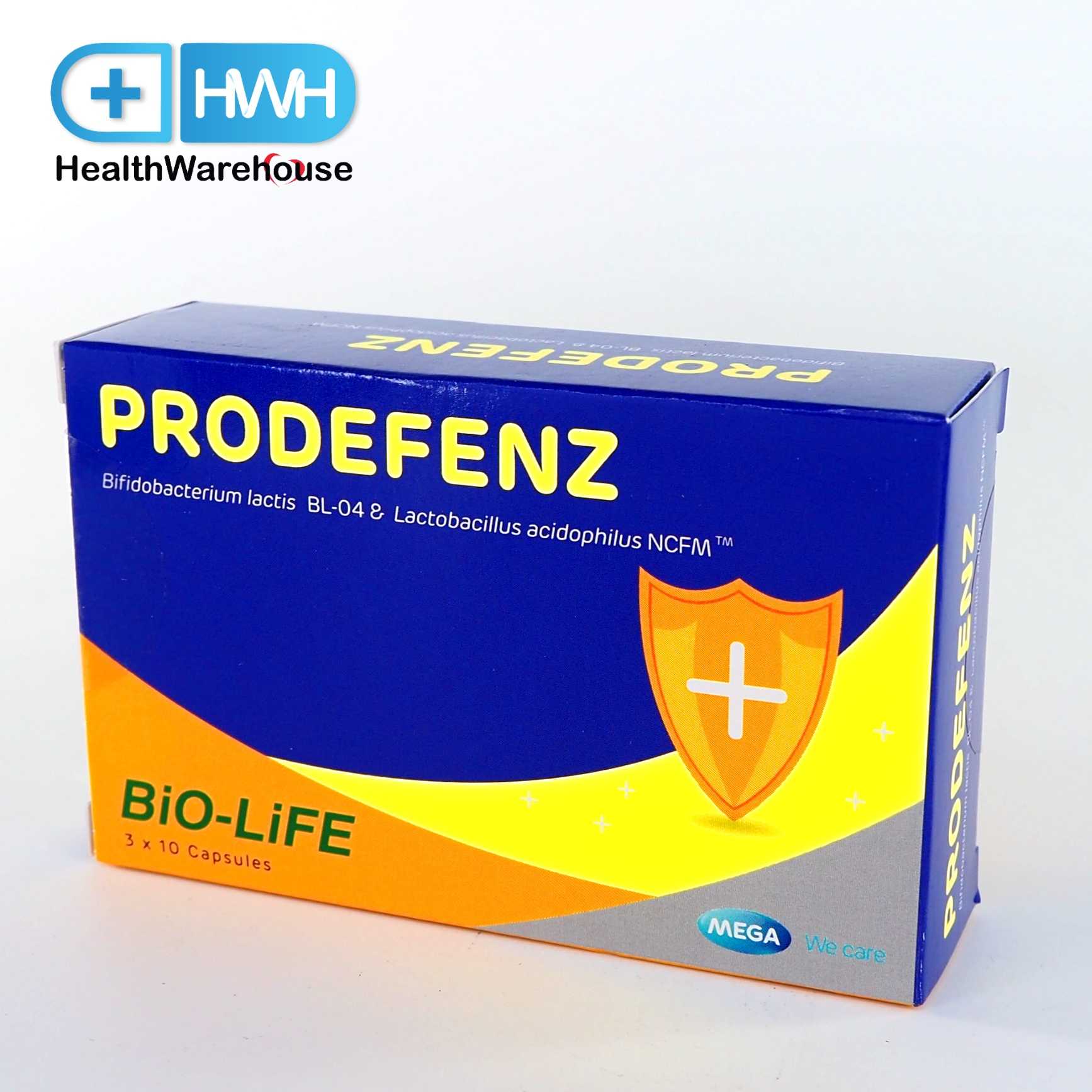 Mega We Care Prodefenz 30 Capsules เมก้า วี แคร์ โปรดีเฟนซ์ ขนิดซอง 30 แคปซูล