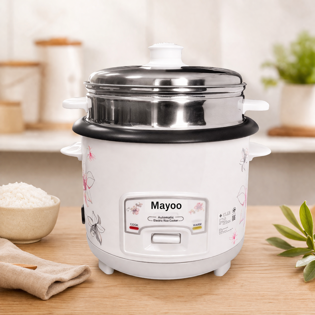 หม้อหุงข้าว MaYoo ขนาด 1 ลิตร