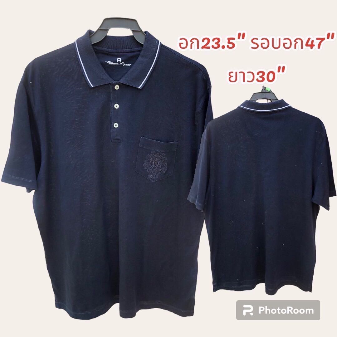 เสื้อยืดโปโลคอปกแขนสั้นชาย สินค้านำเข้ามือ2เกรดA ลดราคาพิเศษ สินค้าพร้อมจัดส่ง