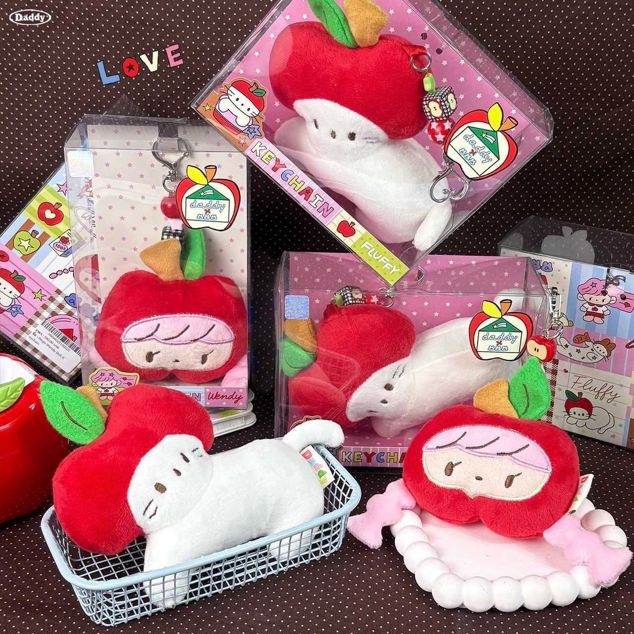DADDY X ACUTE | A Cute Doll Keychain พวงกุญแจตุ๊กตา สุดน่ารัก